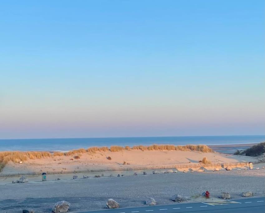 Studio Entre Mer Et Dunes Avec Balcon Vue Laterale Mer 50M Plage Pour 3 Pers Wifi Menage Compris Fort-Mahon-Plage Eksteriør billede