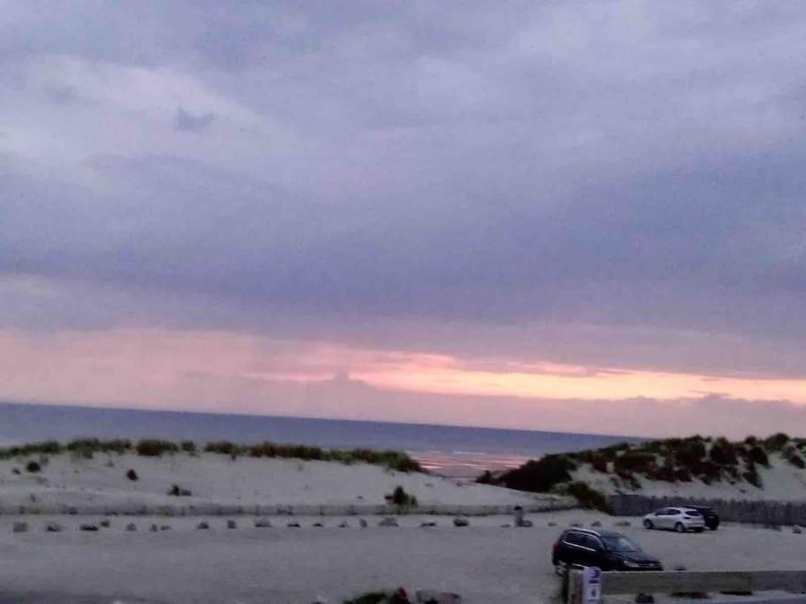 Studio Entre Mer Et Dunes Avec Balcon Vue Laterale Mer 50M Plage Pour 3 Pers Wifi Menage Compris Fort-Mahon-Plage Eksteriør billede