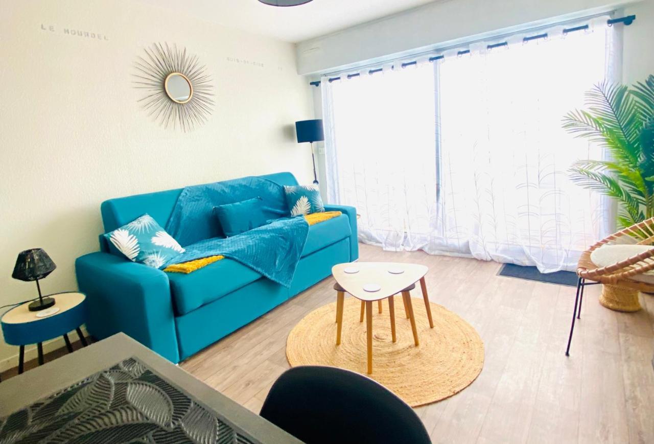 Studio Entre Mer Et Dunes Avec Balcon Vue Laterale Mer 50M Plage Pour 3 Pers Wifi Menage Compris Fort-Mahon-Plage Eksteriør billede