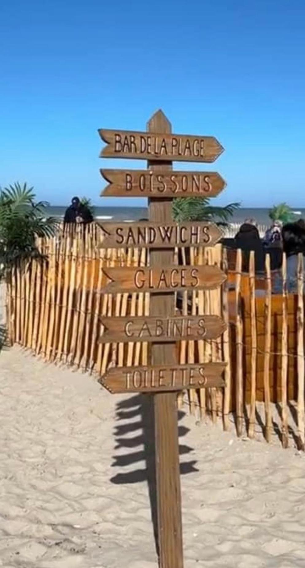 Studio Entre Mer Et Dunes Avec Balcon Vue Laterale Mer 50M Plage Pour 3 Pers Wifi Menage Compris Fort-Mahon-Plage Eksteriør billede